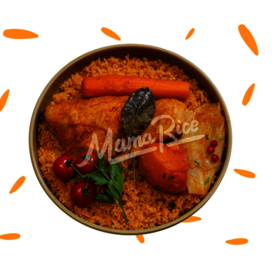 Plat africain Thieb au restaurant halal Mama Rice